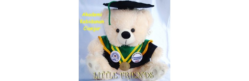 Boneka Wisuda Akademi Kebidanan Cianjur